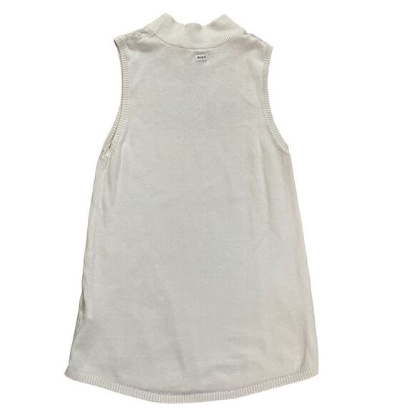 RVCA Eyefix Tunic in Vintage White sz Small sleeveless tank - Picture 3 of 10